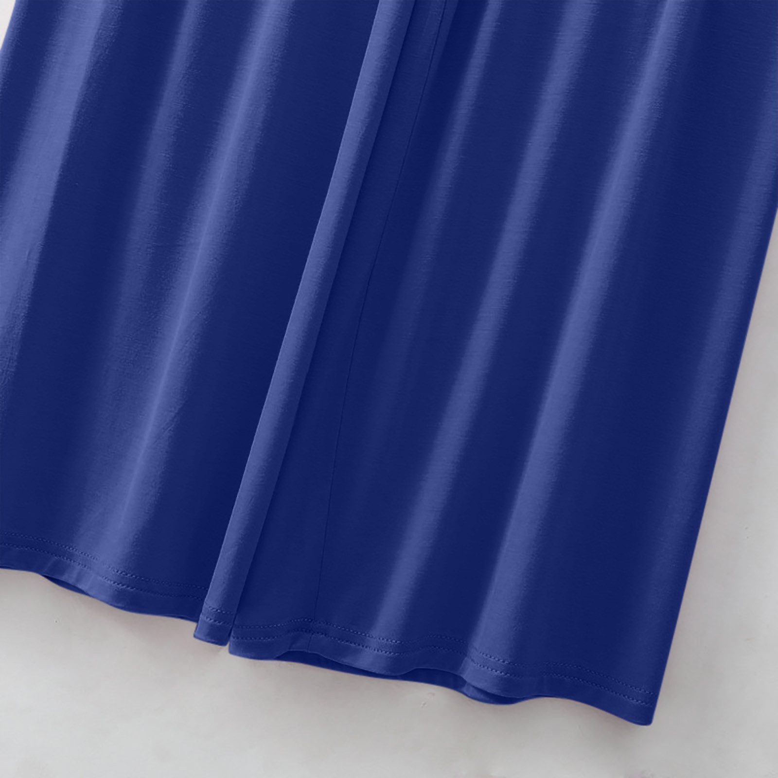 thumbnail image 5 of Conjunto de pijama holgado para mujer: camiseta de manga corta y pantalones con cordón, poliéster y spandex, para todas las estaciones, tallas M-XXL., 5 of 7